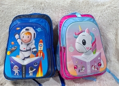 MOCHILA KAWAI INFANTIL 3 CIERRES