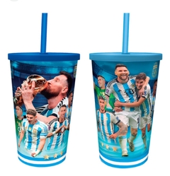 VASO AFA CON SORBETE Y TAPA 500ML