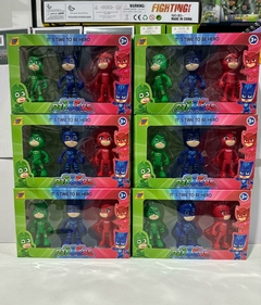 SET PJMASKS X3 HÉROES EN PIJAMA MEDIA DOCENA - comprar online