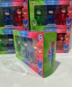 SET PJMASKS X3 HÉROES EN PIJAMA MEDIA DOCENA en internet