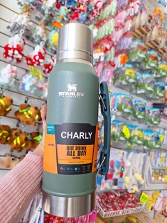 TERMO CHARLY SIMIL STANLEY 1,2L TAPA METAL en internet