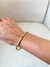 PUL9942 - BRACELETE LISO - FOLHEADO A OURO - comprar online