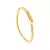 PUL9851 - BRACELETE LOVE COM CRISTAL - FOLHEADO A OURO