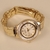 RLG960 - RELÓGIO CHIC STRASS - FULL GOLD