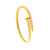 PUL9887 - BRACELETE PREGO - AÇO INOX - DOURADO