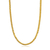 CH9288 - CHOKER DE MALHA - FOLHEADO A OURO