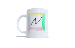 Caneca Exclusiva Letra N