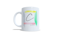 Caneca Exclusiva Letra C