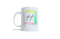 Caneca Exclusiva Letra H