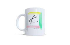 Caneca Exclusiva Letra K