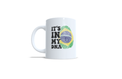 Caneca Está No Meu DNA Brasil