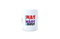 Caneca Estou Nas Mãos de Deus