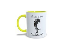 Caneca Eu Amo Meu Dachshund 001 - comprar online