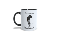 Caneca Eu Amo Meu Dachshund 001 na internet