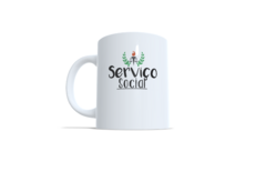 Caneca Profissão Serviço Social