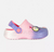 KIDS Crocs Rosa e Roxo na internet