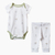 (5787) Conjunto Mini Bebé Elefantitos Body + Pant. - Jersey - comprar online