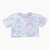 (5810) Top Niña Oversize Flores - Jersey en internet