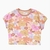 (6184) Remera Niña Oversize Floreada - Jersey - comprar online