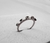 ANILLO CORAZONES CUBIC - comprar online