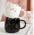 Taza De Ceramica Gato Rosa 9 x 8 Cm - comprar online