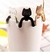 Cuchara Metalica para Colgar Negra Gato 12 Cm x 1 U