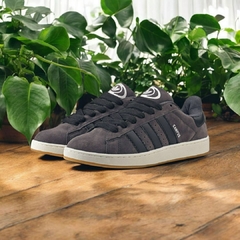 Adidas CAMPUS 00 gris Oscuro tiras Negras - comprar online