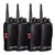 4 Rádios Comunicadores Walkie Talkie BaoFeng profisional Bf-777s com fone de ou