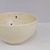 Bowl potiche ceramica cuenco a mano artesansal beige con salpicado pintitas negro