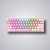 Teclado Fizz Pro Mecanico Blanco/ Rosa