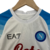 Kit Infantil Napoli II 23/24 - EA7 - Branco com detalhes em azul e vermelho en internet