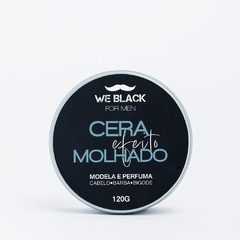 Cera Efeito Molhado Extra Forte 120g | Fragrância inspirada no Perfume Ferrari Black