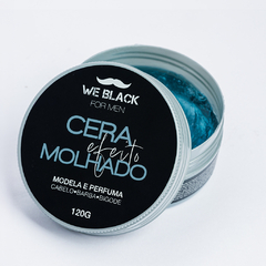 Cera Efeito Molhado Extra Forte 120g | Fragrância inspirada no Perfume Ferrari Black - comprar online