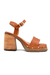 Sandalias con plataforma y tachas (1001PM) - tienda online