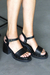 Sandalias con plataforma y tachas (1001PM) - comprar online