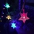 Guirnalda led estrellas luz multicolor