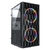 GABINETE GAMER VINIK WAVE PRETO LATERAL ACRILICO