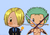 Print Sanji & Zorro