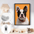 Quadro Decorativo BullDog - loja online