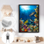 Quadro Decorativo Fundo Do Mar - comprar online