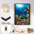 Quadro Decorativo Fundo Do Mar - comprar online