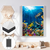 Quadro Decorativo Fundo Do Mar - comprar online