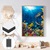 Quadro Decorativo Fundo Do Mar - loja online