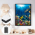 Quadro Decorativo Fundo Do Mar - comprar online