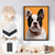 Quadro Decorativo BullDog - loja online