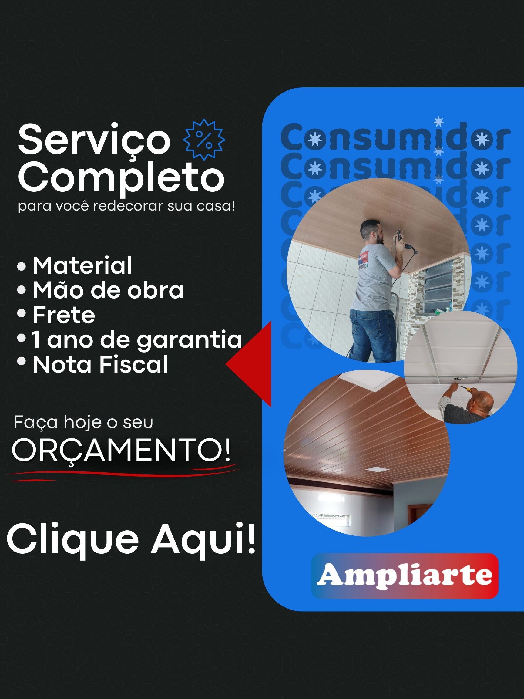 Banner de Ampliarte Forro PVC