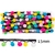 Fita Pompom Metro Multicolor Preto 15mmx22,80m