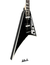 Jackson King V JS32 Black White Bevels en internet