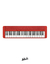 Casio CT-S1 Casiotone 61 Teclas Rojo