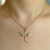 Collar Golden Dragonfly - comprar online